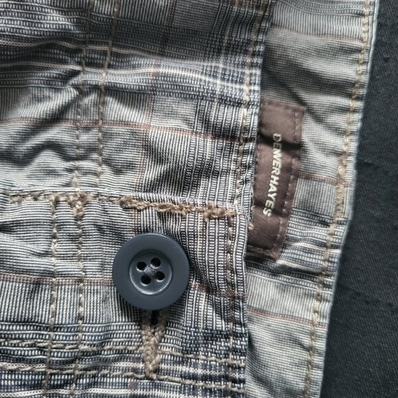 Size 38 Silver Grey Beige Shorts golf - Picture 3 of 7